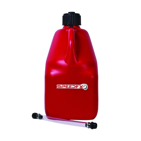 Speedfx Utility Jug, Plastic, 5 gal, Red, For Non-Fuel, Non Kerosene Products 8830